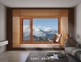 EN68-铝包木系统窗